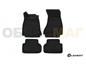 Коврики 3D в салон Element полиуретан 4 штуки на Audi A4/Avant/Allroad № ELEMENT3D0422210k