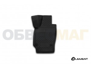 Коврик 3D в салон Element передний левый полиуретан 1 штука на седан на Volkswagen Polo Sedan № ELEMENT3D5130210kFL