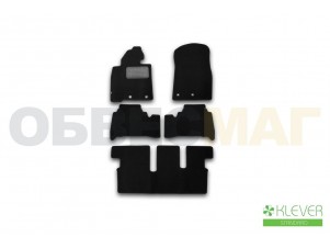 Коврики в салон Klever Standard 5 штук для авто с АКПП для Toyota Land Cruiser 200 № KVR02489401210kh