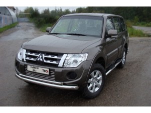Накладка решётки радиатора 16 мм для Mitsubishi Pajero 4 № MITPAJ413-11