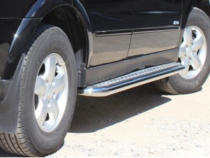 Пороги с листом d-53 для Toyota RAV-4 2006-2009 TRN_5.2